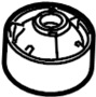 Suspension Control Arm Bushing (Front, Lower)