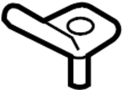 View Child Restraint Anchor Plate (Lower) Full-Sized Product Image 1 of 1