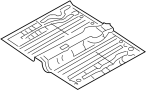 Image of Floor Pan (Front) image for your 2007 Hyundai Accent  GLS Sedan 