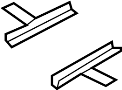 Image of Floor Side Rail (Right) image for your 2007 Hyundai Accent   