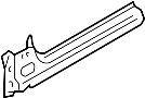 Image of Rocker Panel (Right) image for your 2007 Hyundai Accent   