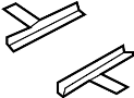View Floor Side Rail (Right) Full-Sized Product Image 1 of 2