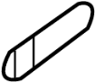 View Exterior Door Handle Gasket (Right, Front) Full-Sized Product Image 1 of 3