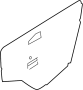 84734770 Door Water Deflector (Rear, Lower)