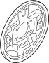 Image of Brake Backing Plate (Left, Rear) image for your 2011 Hyundai Sonata   