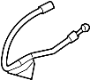 Image of Brake Hydraulic Hose (Rear) image for your 2008 Hyundai Entourage   