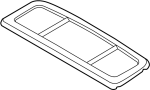 Image of Package Tray image for your Hyundai Accent  SE Hatchback