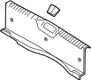 Image of Rear Body Panel Trim Panel (Rear) image for your Hyundai Accent  SE Hatchback