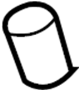 Image of Bumper. Lid. Trunk. Stop. Bump Stop used for the. image for your 2002 Hyundai Santa Fe  LX Sport Utility 
