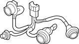 Image of Tail Light Socket (Rear) image for your 2007 Hyundai Accent   