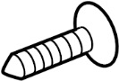 View Screw. Grille. (Front, Upper, Lower) Full-Sized Product Image