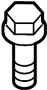 View Screw. Bracket. Bolt. Panel. (Upper, Lower) Full-Sized Product Image