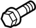 6511050AA Bumper Cover Bolt (Rear)