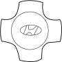 Image of Wheel Cap image for your 2024 Hyundai Ioniq 6   