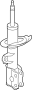 Image of Suspension Strut (Right, Front) image for your 2015 Hyundai Elantra  SE Sedan 