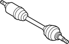 CV Axle Assembly (Left)