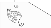 Image of HVAC Temperature Control Panel image for your 2006 Hyundai Tucson   