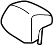 Image of Headrest (Rear) image for your Hyundai Accent  