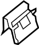 Image of Trim. Clip. Retainer. Plate. Pillar. (Front, Rear, Upper, Lower). A Clip used to secure. image for your 2007 Hyundai Elantra   