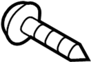 View Screw. Trim. Panel. Door. (Lower) Full-Sized Product Image