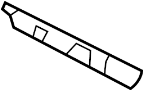 Image of Bumper Cover Support Rail (Right, Rear, Upper) image for your 2021 Hyundai Elantra   
