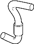 Image of Radiator Coolant Hose (Upper, Lower) image for your Hyundai