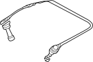Image of Spark Plug Wire image for your 2001 Hyundai XG300   