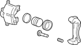 Image of Disc Brake Caliper (Right, Front) image for your Hyundai