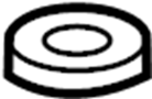 View Engine Cradle Bolt Washer (Lower) Full-Sized Product Image