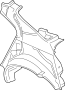 Image of Quarter Panel (Right, Upper) image for your 2012 Hyundai Veracruz   