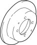View Disc Brake Rotor (Rear) Full-Sized Product Image