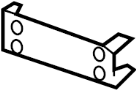Image of Bumper Cover Spacer Panel (Right, Front) image for your 2022 Hyundai Ioniq 5   