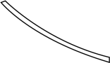 Image of Grille Molding (Upper) image for your 2010 Hyundai Genesis Coupe   