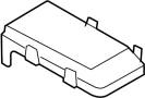 View Fuse Box Cover (Upper) Full-Sized Product Image 1 of 2