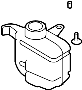 Image of Engine Air Intake Resonator (Lower) image for your 2012 Hyundai Elantra  L Sedan 