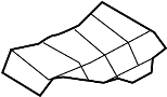 287933L000 Exhaust Heat Shield (Left, Rear)