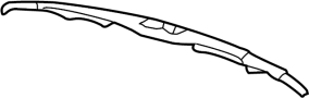 View Windshield Wiper Blade (Front) Full-Sized Product Image