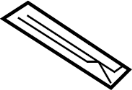 View RAIL ASSY-SUNROOF DR. RAIL ASSY-SUNROOF DRIP Full-Sized Product Image