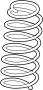 Image of Coil Spring (Rear) image for your 2016 Hyundai Elantra  SE Sedan 