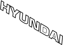View Deck Lid Emblem (Rear) Full-Sized Product Image 1 of 2