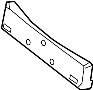 Image of License Plate Bracket (Front) image for your 2012 Hyundai Sonata  GLS Sedan 