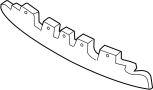 Image of Bumper Impact Absorber (Rear) image for your 2011 Hyundai Azera   