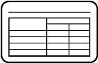 052033V540 Tire Information Label