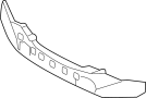 Image of Bumper Impact Absorber (Front) image for your 2012 Hyundai Tucson 2.4L A/T FWD Limited Sport Utility 