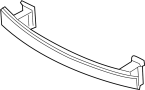 Image of Bumper Impact Bar (Front) image for your 2012 Hyundai Tucson 2.4L A/T FWD Limited Sport Utility 