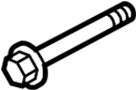 View A/C Compressor Bolt Full-Sized Product Image