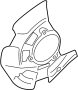Image of Brake Dust Shield (Right, Front) image for your 2017 Hyundai Veloster 1.6L A/T Turbo Hatchback 