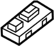 Image of Door Window Switch image for your 2012 Hyundai Azera   