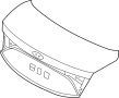 Image of Deck Lid image for your 2013 Hyundai Elantra   