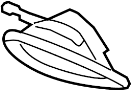 Image of Bumper Cover Heat Shield (Right) image for your 2022 Hyundai Tucson   